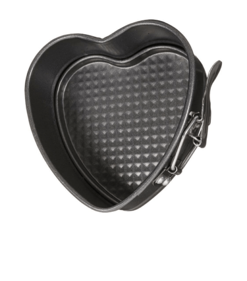 Loose Bottom 5 Inch Heart Springform Cake Tin